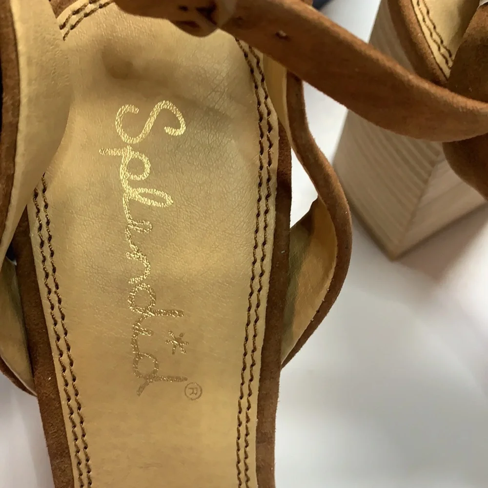 Splendid Women’s Seymour Tan Suede Sandals New in box Size 9.5